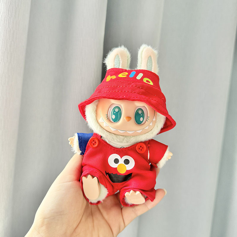 服のみ】第二世代ブラインドボックス ラブブ服 エポキシ樹脂製顔飾り ラブブ シットシットパーティーシリーズ ベビー服 可愛い|undefined