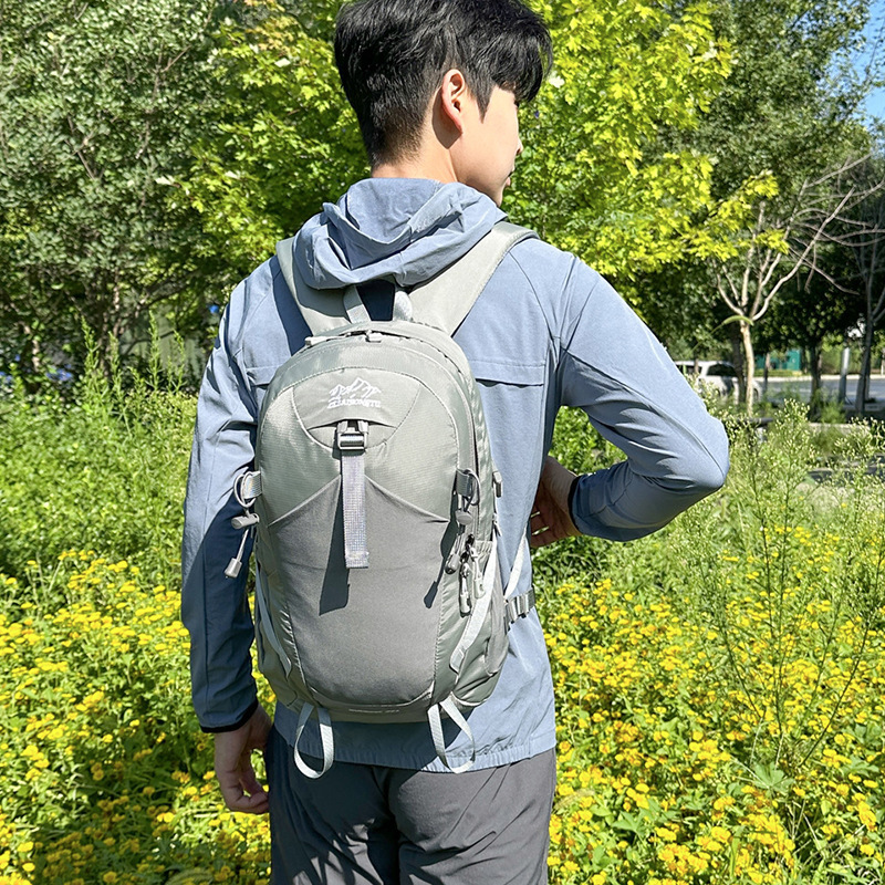国境を越えた新しいアウトドア超軽量登山バッグ男性と女性のバックパックスポーツ撥水ハイキングレジャー旅行バックパック|undefined