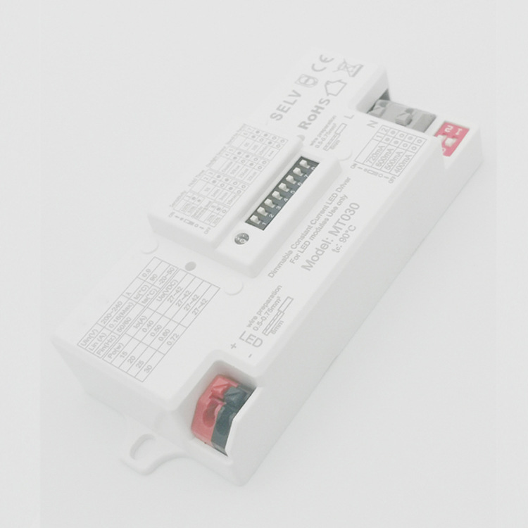 隔离无频闪恒流LED驱动+微波感应器一体式 信号感应更稳定