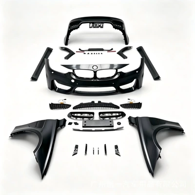 Big Surrounded F30/F35 modified with M3 wide-body