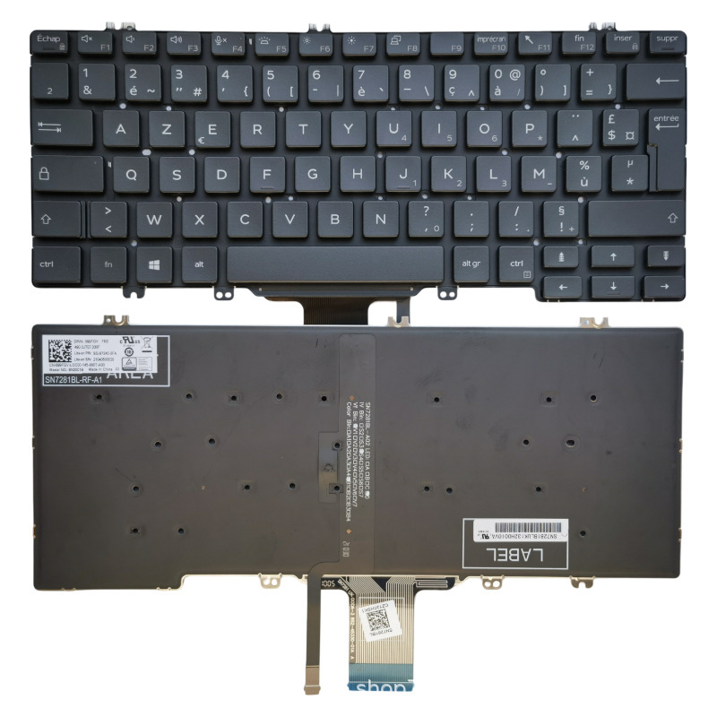FR is suitable for Dell Latitude 7300 5200 5300 5310 7200 3300 3301 keyboards FR is suitable for Dell Latitude 7300 5200 5300 5310 7200 3300 3301 keyboards