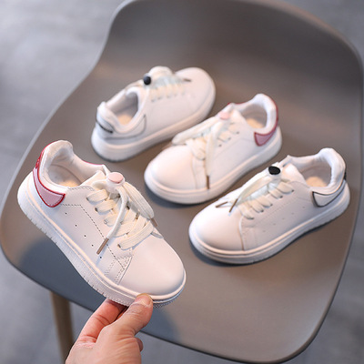 2021春季新款儿童小白鞋休闲跑步鞋纯白运动鞋女童板鞋男童运动鞋|ms