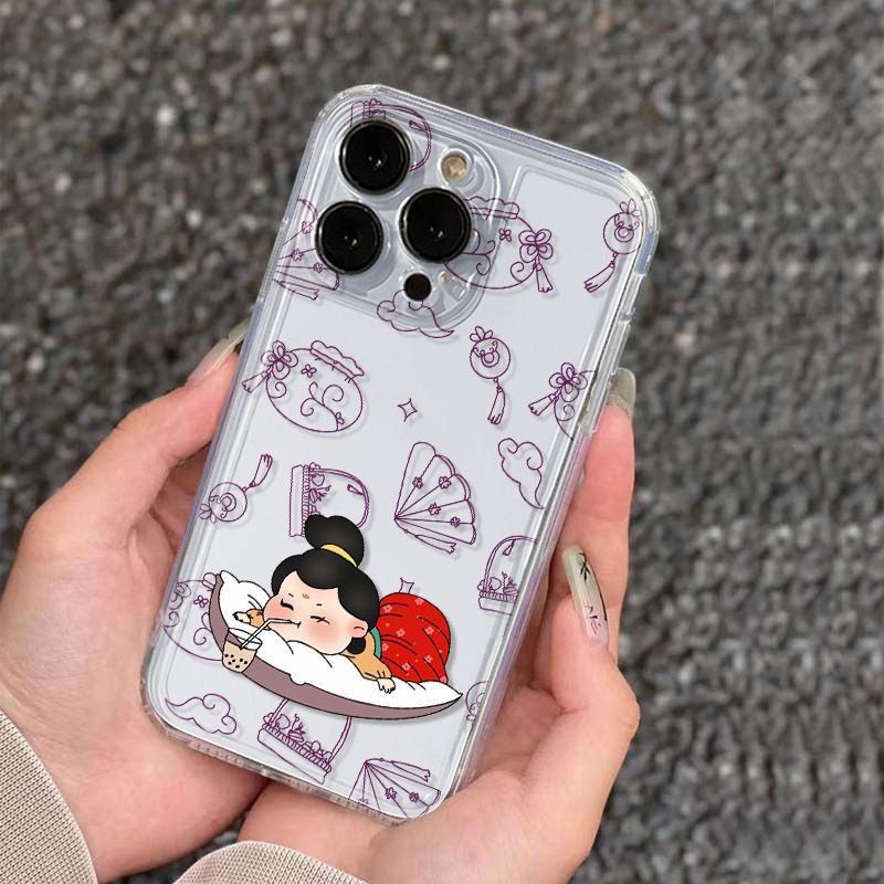 Protective Phone Case For Iphone 16 15 14 13 12 11 Pro Max Milk Tea_voghion.com