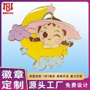Customized Metal Badges, Creative Gifts, Enamel Brooches, Unique Personalized Magnets, Cartoon Paint Badges, Customized Manufacturers