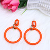 Acrylic fashionable earrings