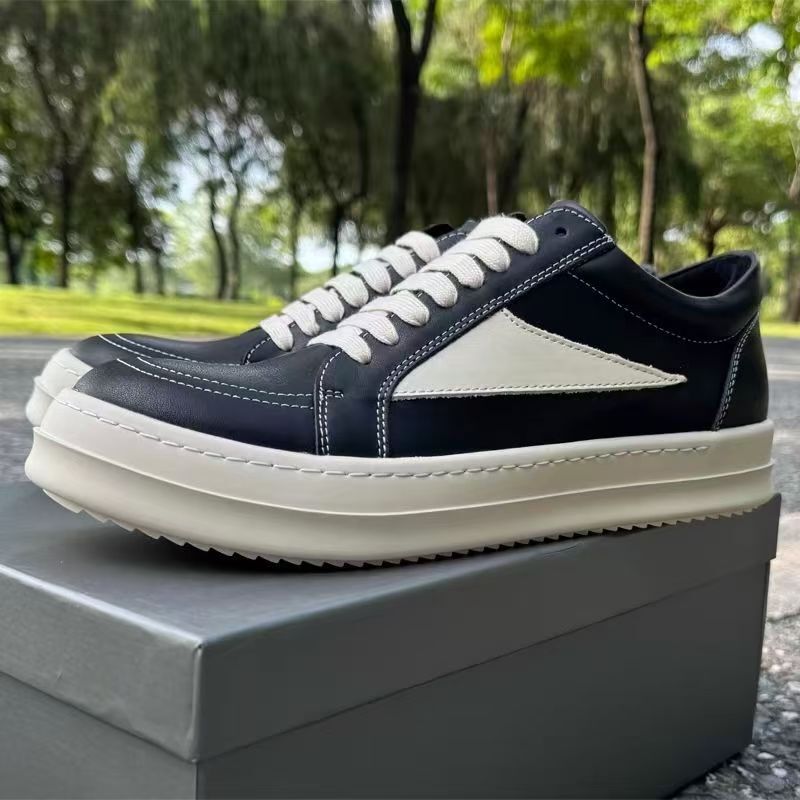 High-End Replica Sneakers for Men and Women, 2025 New Model, Genuine Leather, Low-Top, Couple's Lace-Up, Trendy, High Street, Lightweight