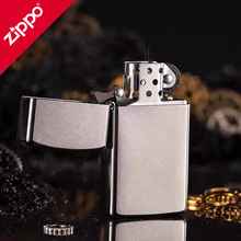 Zippo芝宝正品打火机纤巧窄机1607花纱个性礼物煤油砂轮送礼批发