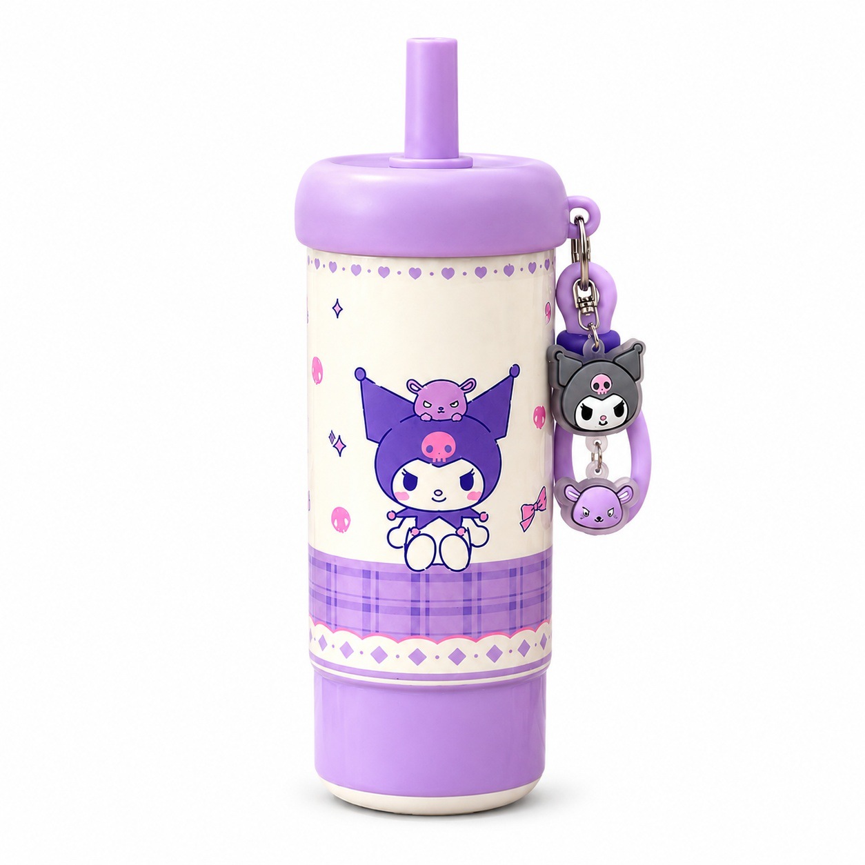 Sanrio taza de paja de aislamiento térmico 2026 nuevo tipo de taza de tritan animada para perros tritan gran capacidad