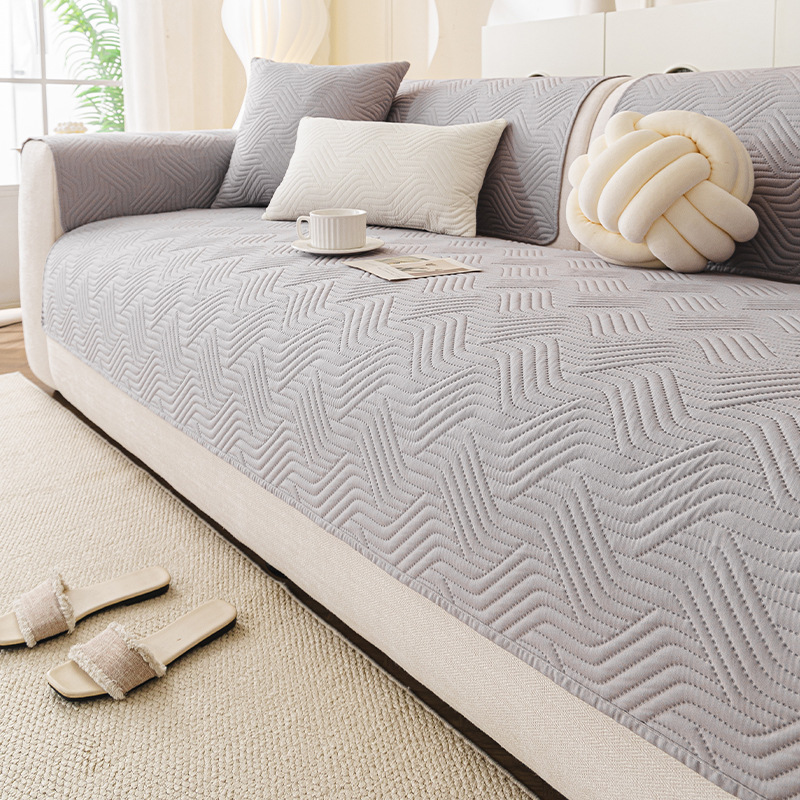 Cross-Border Supply of New Ultrasonic Waterproof Sofa Cushions, Modern Seat Cushions, Non-Slip Sofa Covers, Universal Backrests for All Seasons