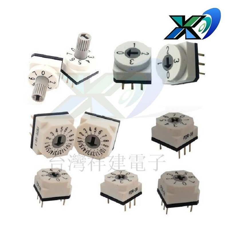 编码器旋转开关  旋转编码器开关  编码器开关 旋转型开关10*10MM