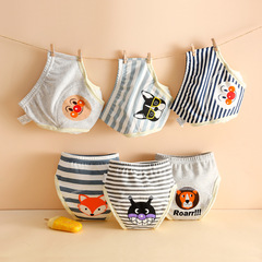 ins cartoon wings baby gauze diapers waterproof diaper pants pure cotton training pants baby learning pants pull-up pants