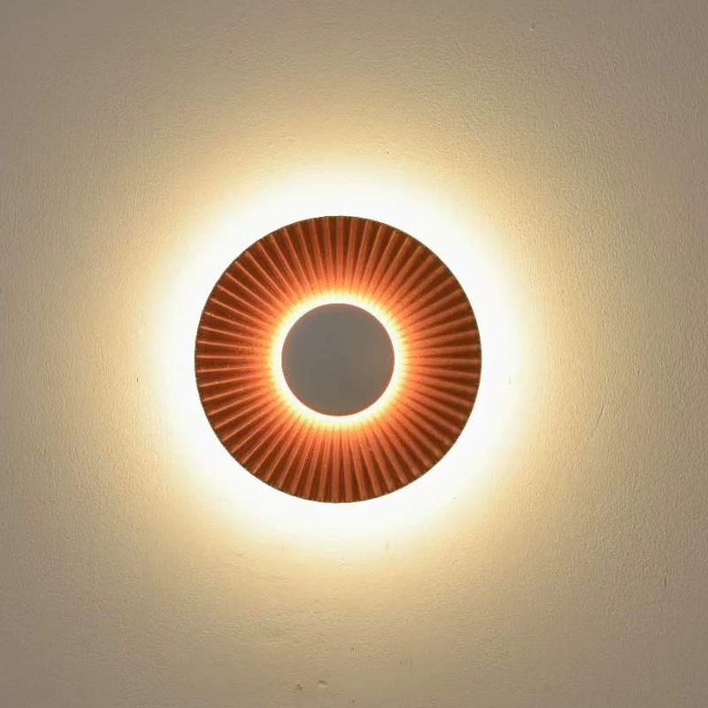 Вилла Двор Балкон Свет Роскошный Настенный Светильник Уличная Лестница Вход Коридор Проход Форма Хризантемы Индивидуальный Креативный Внешний Настенный Светильник