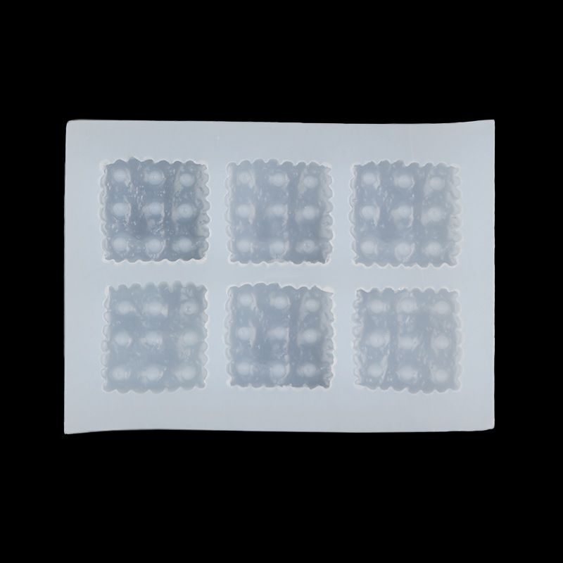 Nueva galleta amor estrella de cinco puntas redonda forma cuadrada fondant pastel molde de silicona bricolaje hecho a mano comida y juego Decoración