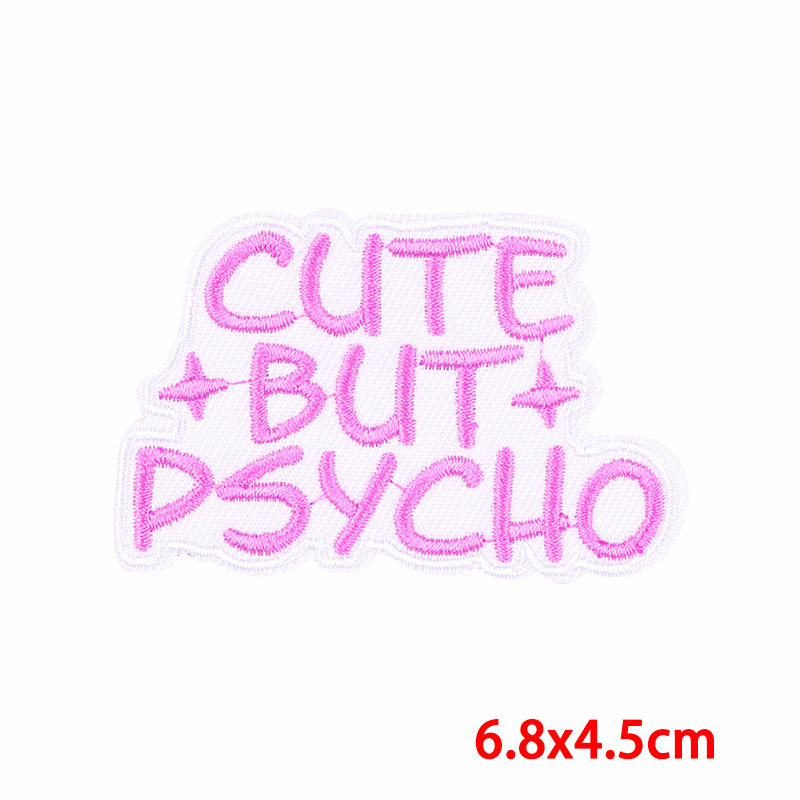 7g Weight Clothing Sticker Patches Classification 1 Piece Quantity Embroidery thread Material Penguin, Letter Pattern Cute, Punk Style 1 Piece Cute Punk Penguin Letter Embroidery Thread Clothing Sticker Patches 4