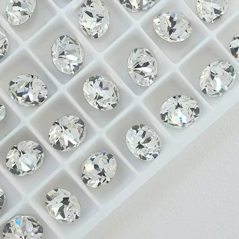 Swarovski 1088 серия S20-S45 rhinestone белый бриллиант целый набор Shijia маникюр супер блеск DIY заостленный низ высшего уровня
