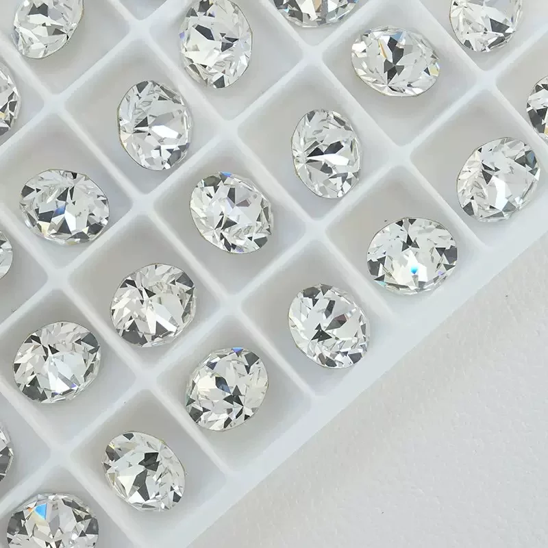 Swarovski 1088 серия S20-S45 rhinestone белый бриллиант целый набор Shijia маникюр супер блеск DIY заостленный низ высшего уровня