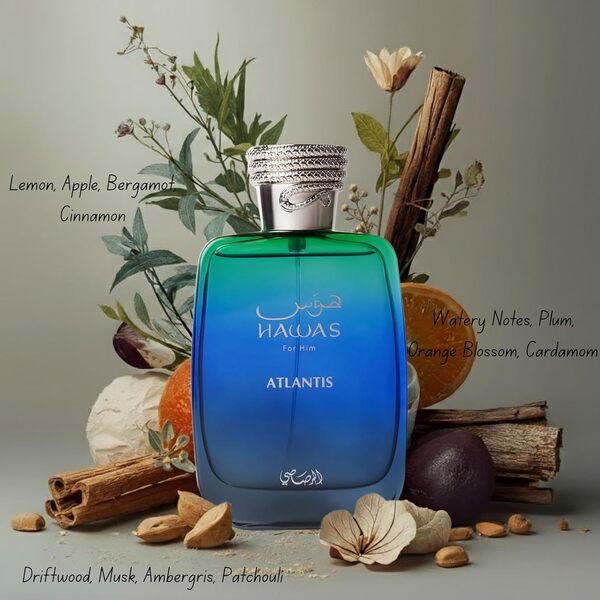 Hawas for him by Rasasi Eau De Parfum Atlantis