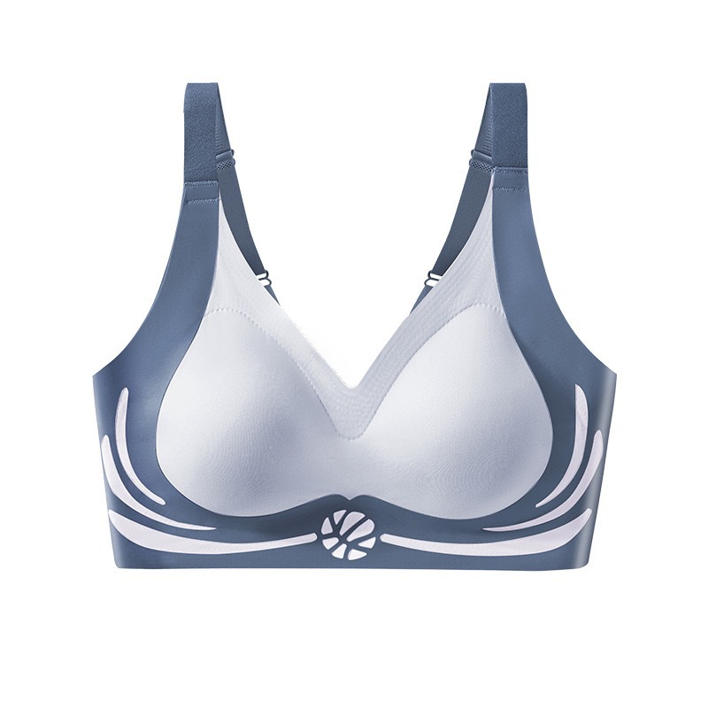 Ropa interior transfronteriza nueva para mujer, tirada sin costuras, espalda hermosa, chaleco deportivo, copa fija, sujetador, sin anillo de acero para mujer image 9