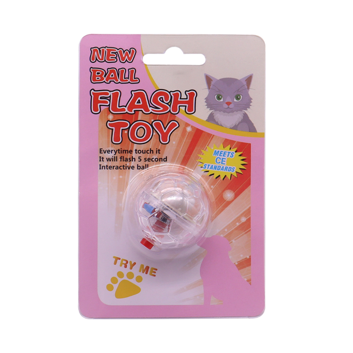 Juguetes eléctricos para gatos Bola luminosa para aliviar el aburrimiento Bola automática para gatos Productos para mascotas Bola de juguete para gatos Juguetes para gatos