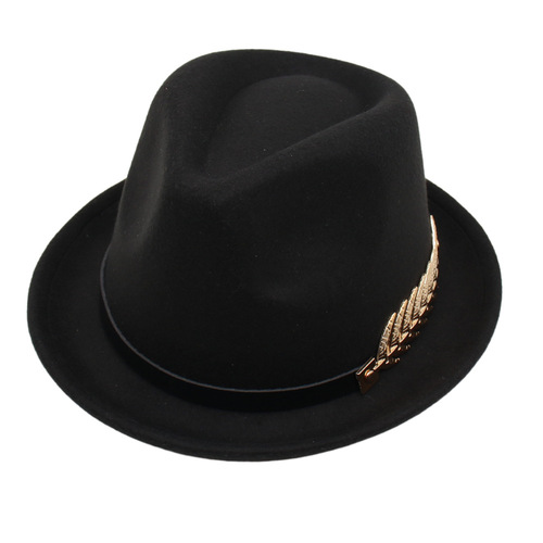 Fashionable Autumn/Winter Gentleman Hat, Bestselling in Europe and America, Woolen Jazz Hat, British Style, Elegant Retro Hat for Men and Women