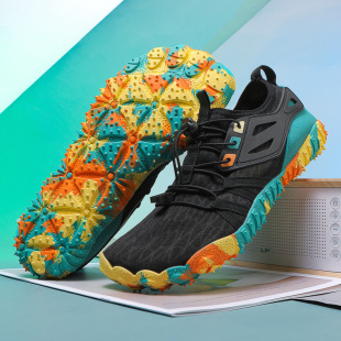 Cross-Border New Outdoor River Tracing Shoes Non-Slip Breathable Fitness Yoga Shoes Five-Finger Wading Beach Shoes Diving Swimming Shoes