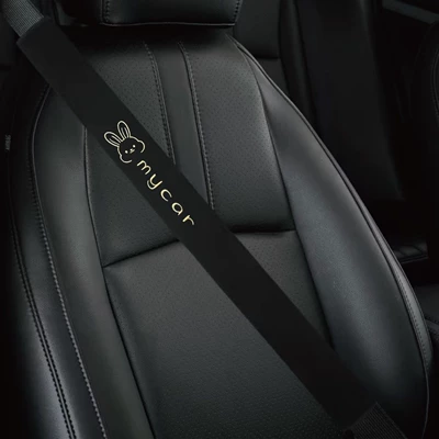 Extended Length, Bunny Design Seat belt shoulder pad