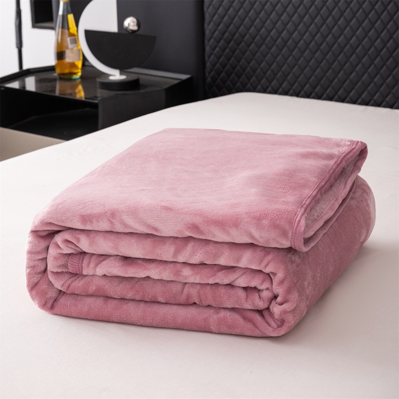 Nórdico flange mantas de peluche doble cara gruesa animación cuatro estaciones mantas de sofá general mantas de siesta mantas de piel