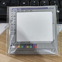 レトロなコンピュータの絵のツールの便箋の学生のdiyのアイデアの便箋の高い顔の値の学生の伝言の紙の手帳