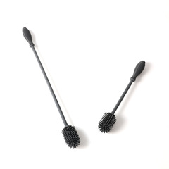 清洗工具 硅膠洗杯刷奶瓶刷子水杯保溫杯刷去污清洗刷硅膠長柄杯