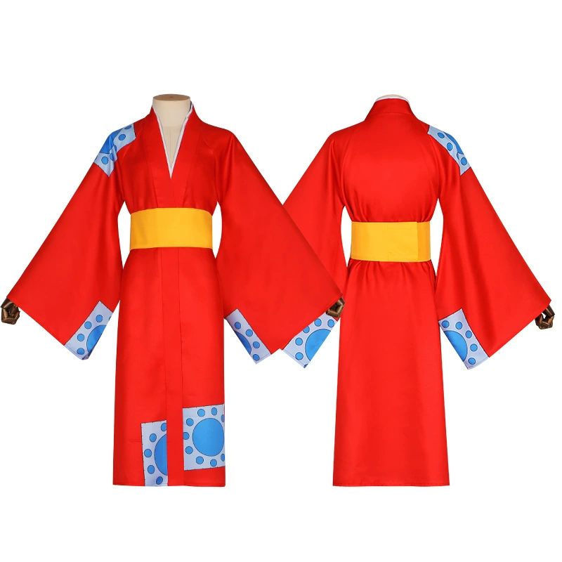 Аниме One Piece и COS COS сервис Лuffy Саурон Трафар coslay кимоно игра