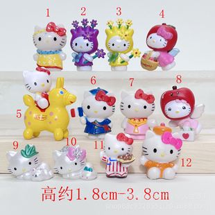 Foreign Trade Cute Kitty Doll Cream Gel DIY Hand-made Pencil Knife Pencil Mini Doll