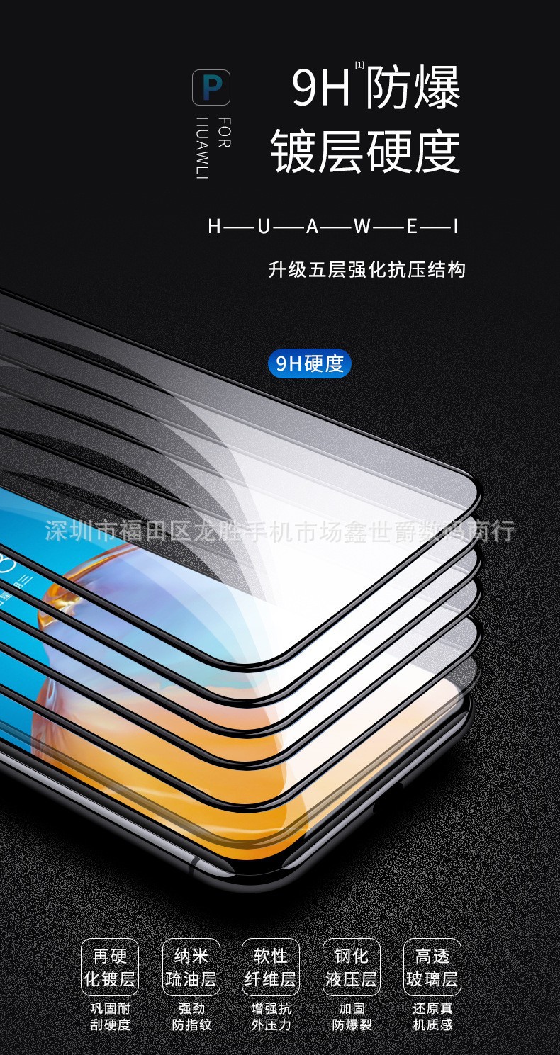 21D tempered glass screen protector HD full screen coverage tempered film suitable for TECNO/INFINEX series