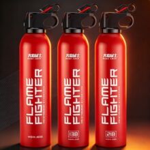 Flame Warrior Fire Equipment Car Home Kitchen Small Portable Water-Based Dry Powder Fire Extinguisher Car Fire Extinguisher