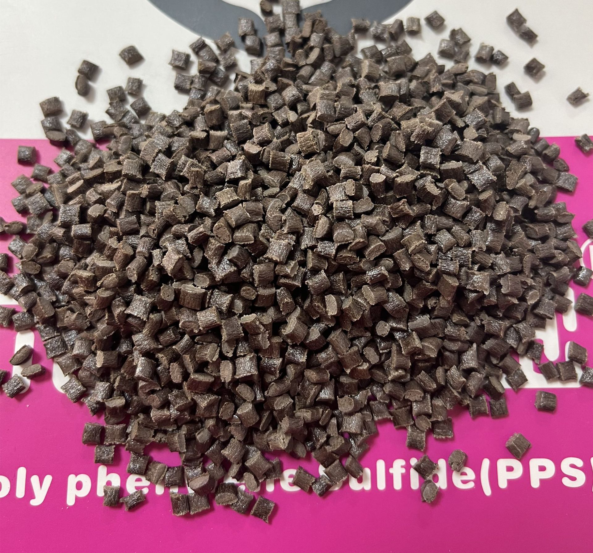 黑色PPS塑料厂家 高温料供应商 pps钢料颗粒价格改性增强聚苯硫醚
