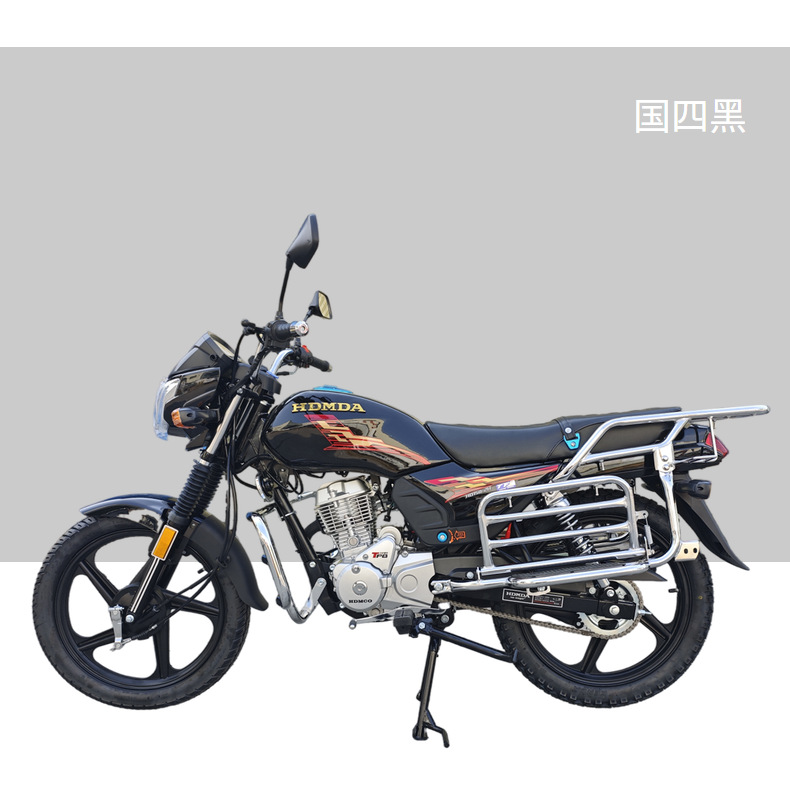 Xiguan Haoda Balance Shaft Fuel-Injected 150Cc Cross-Rider Motorcycle with National Standard Four-Stroke Engine, Can Be Registered, Fuel-Efficient for Commuting