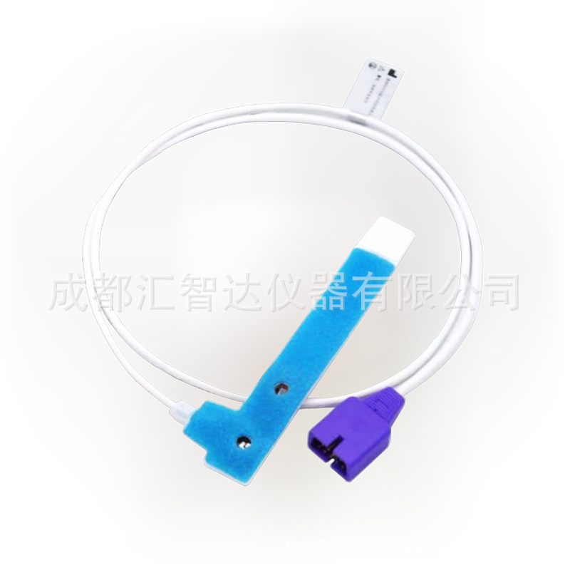 一次性血氧探头-海绵L型9针成人新生儿-800