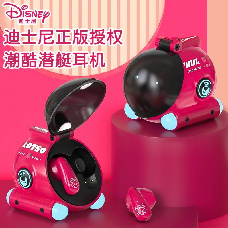 Наушники совместимые, Disney, Apple, трендовые удлинённые, Bluetooth, для Android