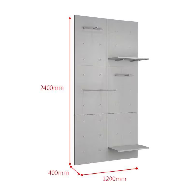 Tienda de ropa de alta calidad estante de exhibición de ropa de hombre estante de exhibición de piso deportivo al aire libre tienda de ropa estante