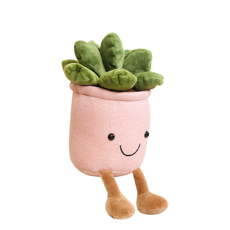Muñecas de plantas suculentas simuladas muñecas de peluche muñecas de maceta muñecas de tela muñeca decoración para el hogar