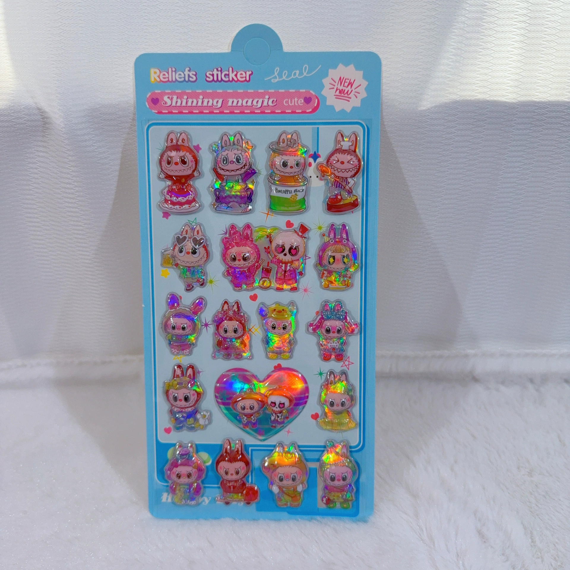 Children's three dimensional sticker, stickers, phone case, 3D