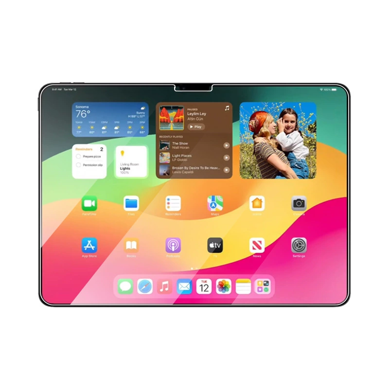 Подходит для нового iPad 2024 Pro 11" стальная химическая пленка, защитная пленка PRO 13", AIR 11", защитная пленка PRO 13"