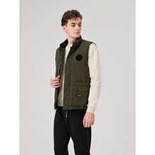 M 75112 Quilted Vest with Stand Collar ���I��q�R�� �羳