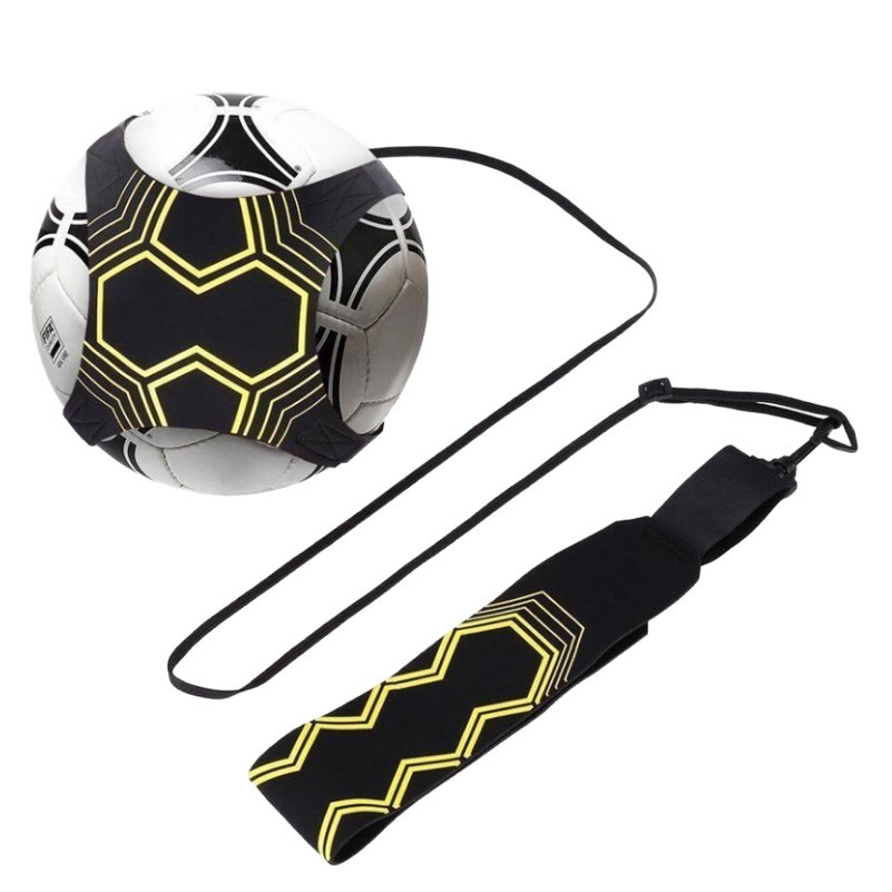 Nuevo caliente 3D entrenamiento de fútbol conjunto barball con barball dispositivo auxiliar kick entrenamiento con swing Correa bolsa de pelota