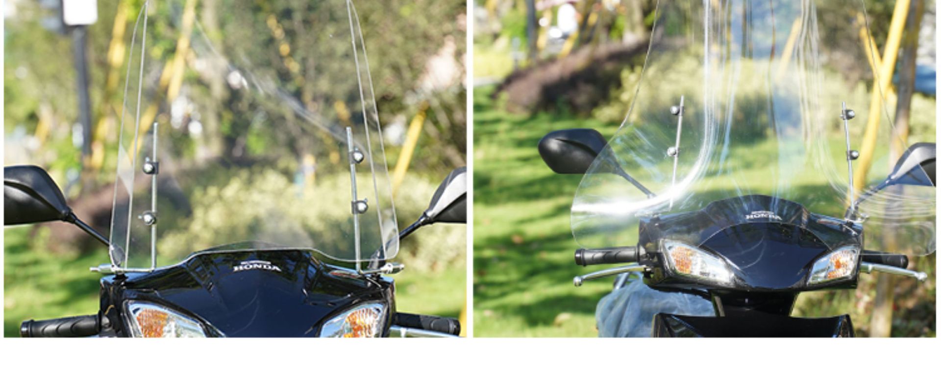 Suitable for Electric Vehicle Front Windshield, Universal Windshield Hd, Transparent for Pedal Battery Motorcycles