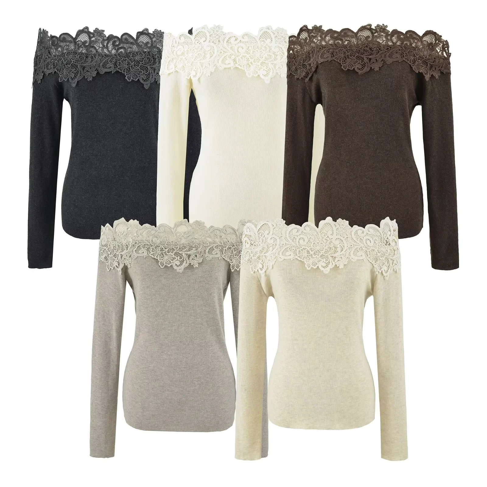 Lace long-sleeve