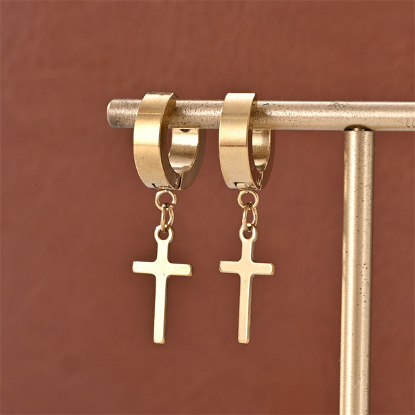universal fashionable trend earrings for men and women stainless…
