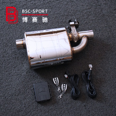 自動車改造排気バルブドラム微調整点動電子バルブドラム電動リモコン可変排気バルブ電子制御