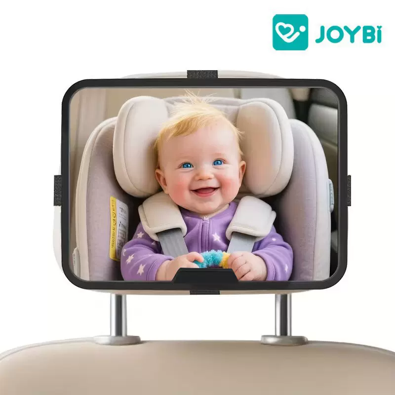 2026新款宝宝观察镜广角高清车载婴儿后视镜防碎汽车座椅儿童镜子