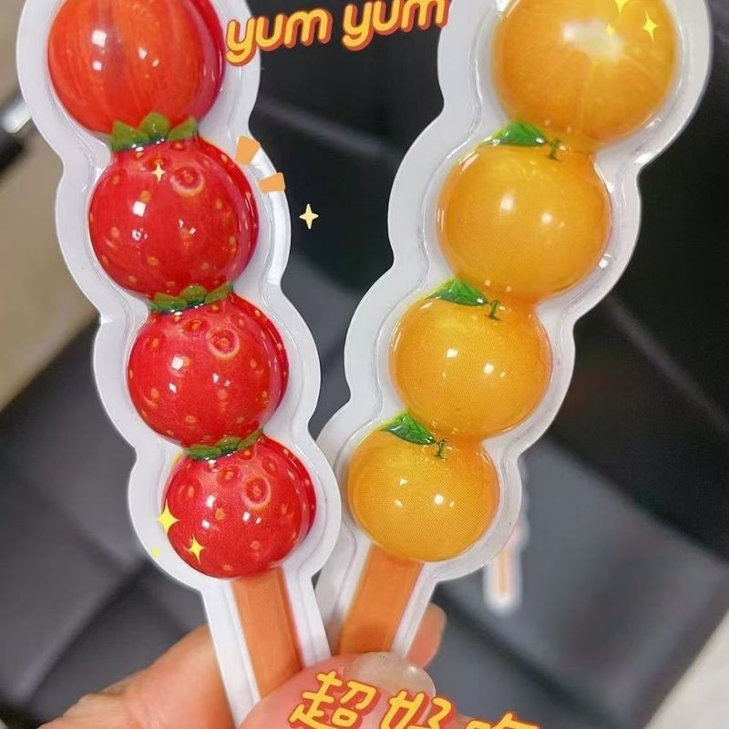3d爆糊サンドイッチソフトキャンディ趣味アイスキャンディーひょうたん造形串串キャンパスかわいいネットレッド爆品果物糖|undefined