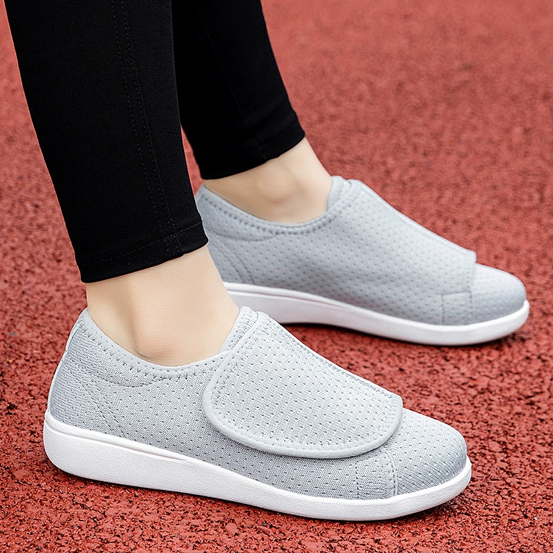 Скользящая обувь для ходьбы, нескользящая сахарная обувь для ног, расширенная мягкая подошва, реабилитационная обувь, специальная обувь для ног, патологическая обувь, женская обувь, мужская обувь